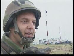 CONGO: FIRST FRENCH SOLDIERS WITHDRAW FROM BRAZZAVILLE News Clip