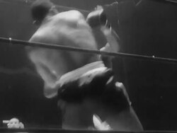 Heavy Weight Open for Golden Gloves contest Stock Footage