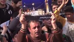 CLEAN : Sunnis gather in Baghdad News Clip