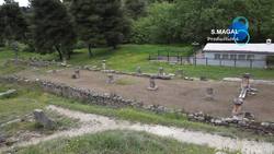 Greece, Oropos - Stoa Amphiaieion Stock Footage