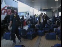AUSTRALIA: SYDNEY OLYMPICS: DEPARTURES News Clip