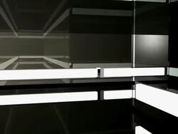3d mirrorfloor Stock Footage