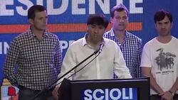 VOICED : Cautela en el bunker de Scioli News Clip