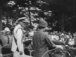 Queen Elizabeth and Prince Phillip visit New Zealand Stock Footage