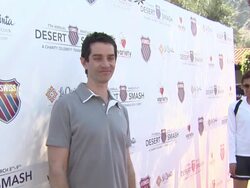 James Frain at the 7th Annual K-Swiss Desert Smash at Palm Springs CA. (Footage by WireImage Video/GettyImages) Stock Footage