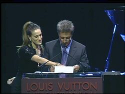 2nd Annual Louis Vuitton United Cancer Front Gala Arrivals and Show Stock Footage