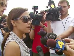 A Day At The Beach Paddle Out Protest Stock Footage