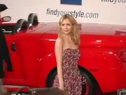 4th Annual 'ten' Fashion Show Presented By General Motors arrivals and Interviews Stock Footage