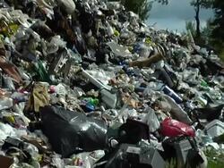 Garbage Pile Stock Footage