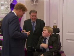 Prince Harry at Wellchild Awards 2014 News Clip