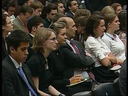 US, Russian lawmakers exchange views on relations in public meeting News Clip