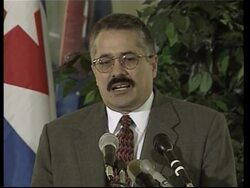 Cuban Interest Section holds rare news briefing News Clip