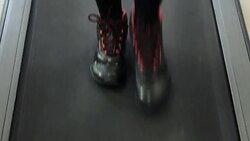 Treadmill Workout Stock Footage