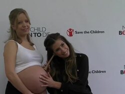 SAVE THE CHILDREN - Stacey Solomon Stock Footage