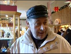 Traditional figures made in Germany's Christmas village News Clip