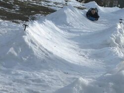 Luge - Serpentine 3 Stock Footage