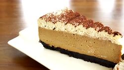 4K Coffee cake Stock Footage