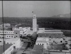 Sabaudia - King of Italy's visit. News Clip