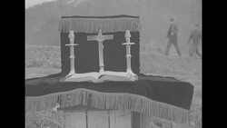 Soldiers at Christmas church service during the Korean War News Clip