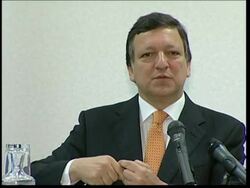 Barroso, Oxfam on poverty and G8 plus Oxfam performance News Clip