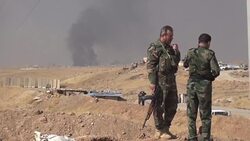 CLEAN : Iraqi Kurdish forces launch fresh push east of Mosul (2) News Clip