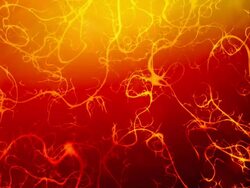 Glowing curves of changes color background Stock Footage