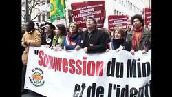 VOICED: 'French identity' debate dropped in ministerial reshuffle News Clip