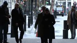 Nigel Farage arrives at BBC Broadcasting House News Clip