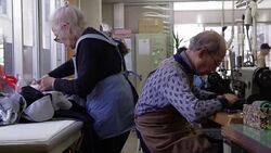 VOICED : Japans silver haired seniors still punching the time clock News Clip