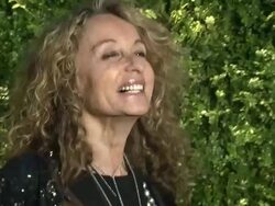 Ann Dexter-Jones at the Green Auction Stock Footage