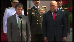 Colombian president meets Chavez ahead of Latam and Caribbean summit News Clip