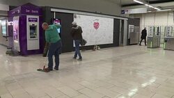 CLEAN : Metro station hit in Brussels attacks reopens News Clip
