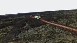 AERIAL: HI-SEAS Mission 3 - Simulating Long Duration Mars Missions Here On Earth Stock Footage