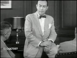 1949: NEW YORK TRAFFIC PLANNING: LA WS The Municipal Building, NY. REPRISAL: VS Chairman of NYC Planning Commission Robert F. Wagner Jr. (1910-1991) in office w/ men '...w/ good intelligent planning, we can begin... to unsnarl the traffic problem...' Instructional Video