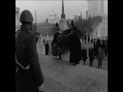 CAN097 ERHARD IN ROME News Clip