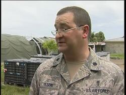 US Admiral visits in aftermath of devastating quake News Clip