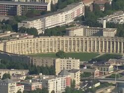 Esplanade De L'Europe Stock Footage