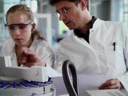 Laboratory work Stock Footage