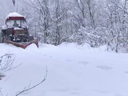 HD: Snowplow Stock Footage