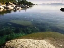 Memorial Point at Lake Tahoe - Motion Control Timelapse Stock Footage