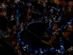 series transcendental fields : from almond blossoms (LOOP) Stock Footage