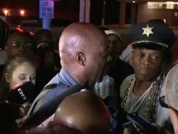 Protests in Ferguson, Missouri Stock Footage