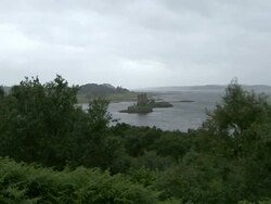 Castle Stalker Stock Footage