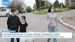 Coronavirus Cases Spike Among Kids News Clip