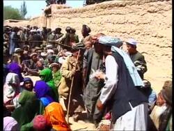 Drought stricken area of Afghanistan plus soundbites News Clip