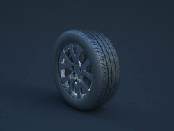 Car Wheel | Loopable Stock Footage