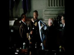 SYND 3 7 74 INAUGURATION OF NEW PRESIDENT OF GUATEMALA News Clip