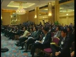 CHINA: SHANGHAI: WTO SUMMIT: THAILAND'S DEPUTY PREMIER News Clip
