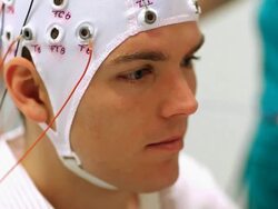 EEG for resarch Stock Footage