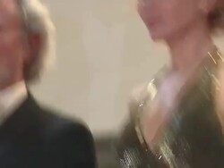 Philip kaufman, Nicole Kidman,  Clive Owen and Rodrigo Santoro at Hemingway and Gellhorn Premiere:  65th Cannes Film Festival at Lumiere on May 25, 2012 in Cannes, France  Stock Footage